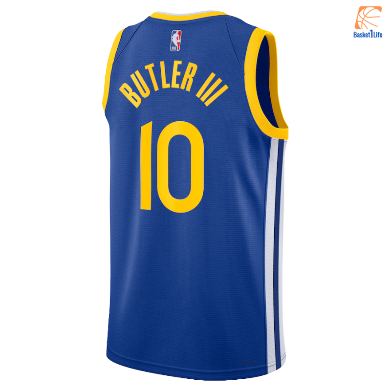 Golden State Warriors Nike Icon Edition Swingman-Trikot – Königsblau – Jimmy Butler III
