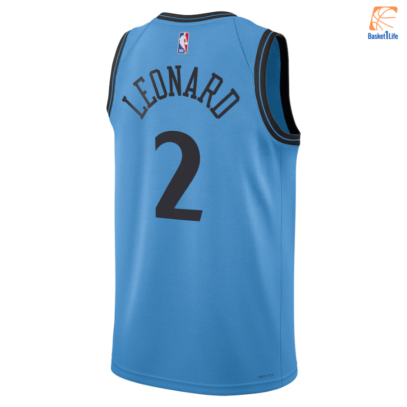 Maillot Nike City Edition Swingman LA Clippers 2024 - Bleu - Kawhi Leonard