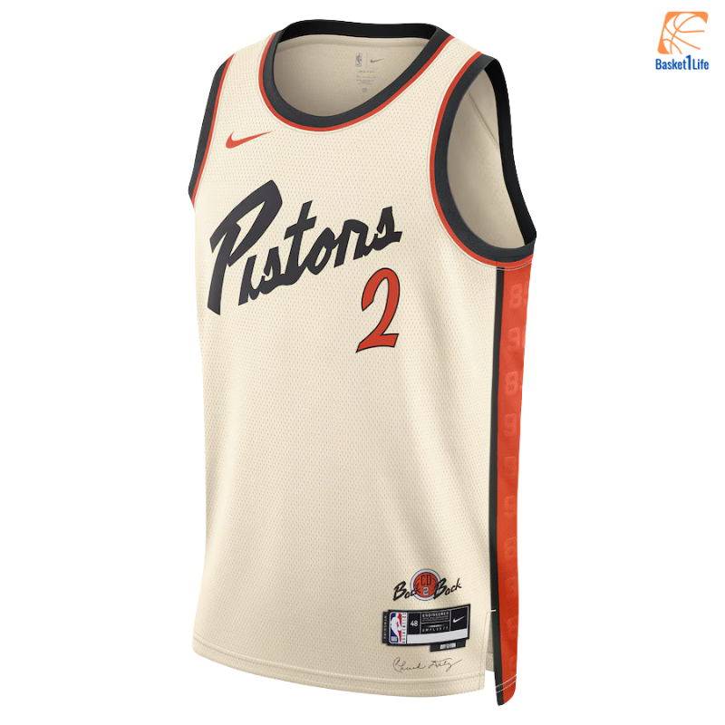 Cade Cunningham Detroit Pistons Nike 2024/25 Swingman-Trikot - City Edition - Weiß