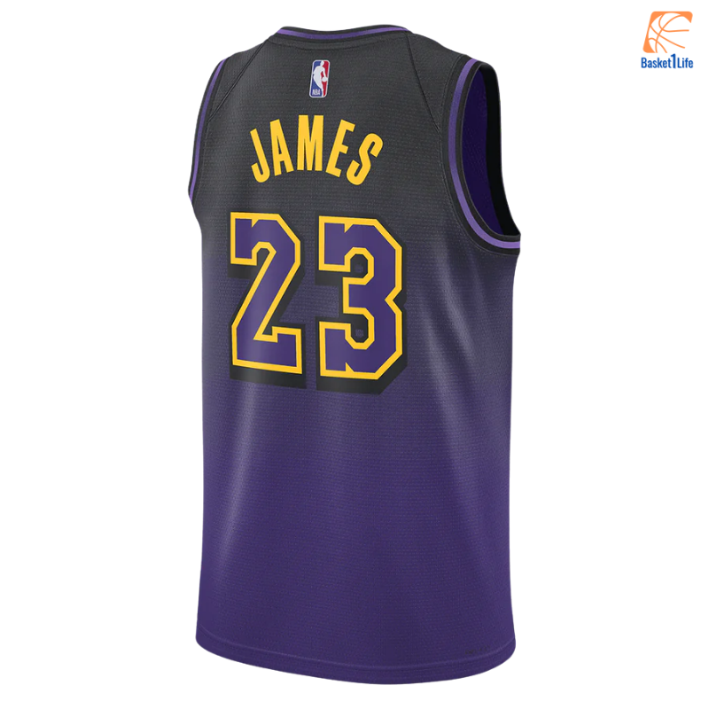 NBA 2024/25 City Edition Swingman-Trikot - LeBron James Los Angeles Lakers