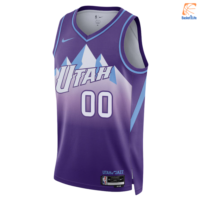 Utah Jazz Nike City Edition Swingman Trikot 2024 - Lila - Jordan Clarkson
