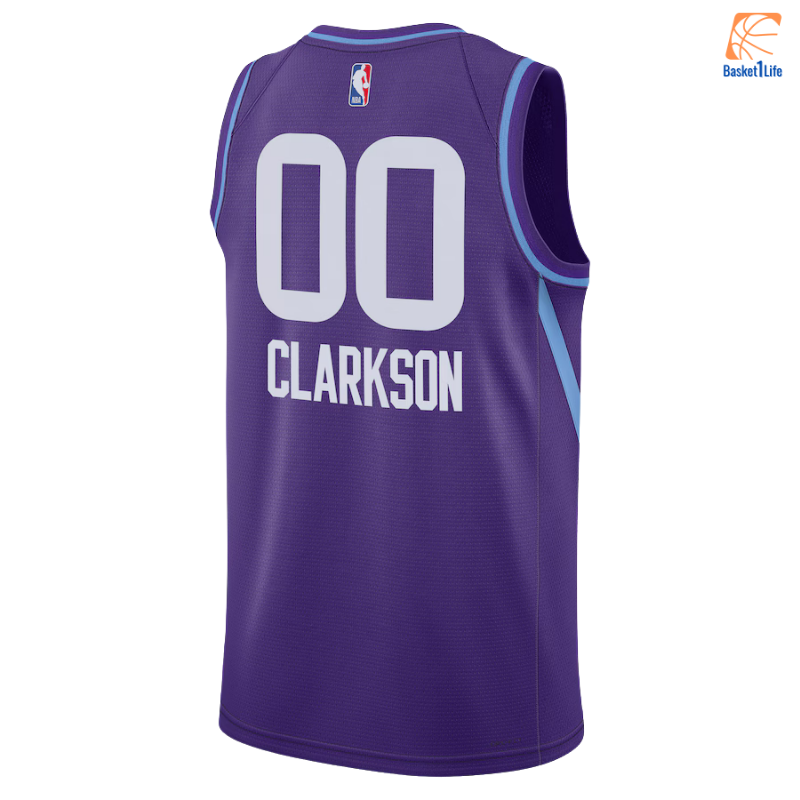 Utah Jazz Nike City Edition Swingman Trikot 2024 - Lila - Jordan Clarkson