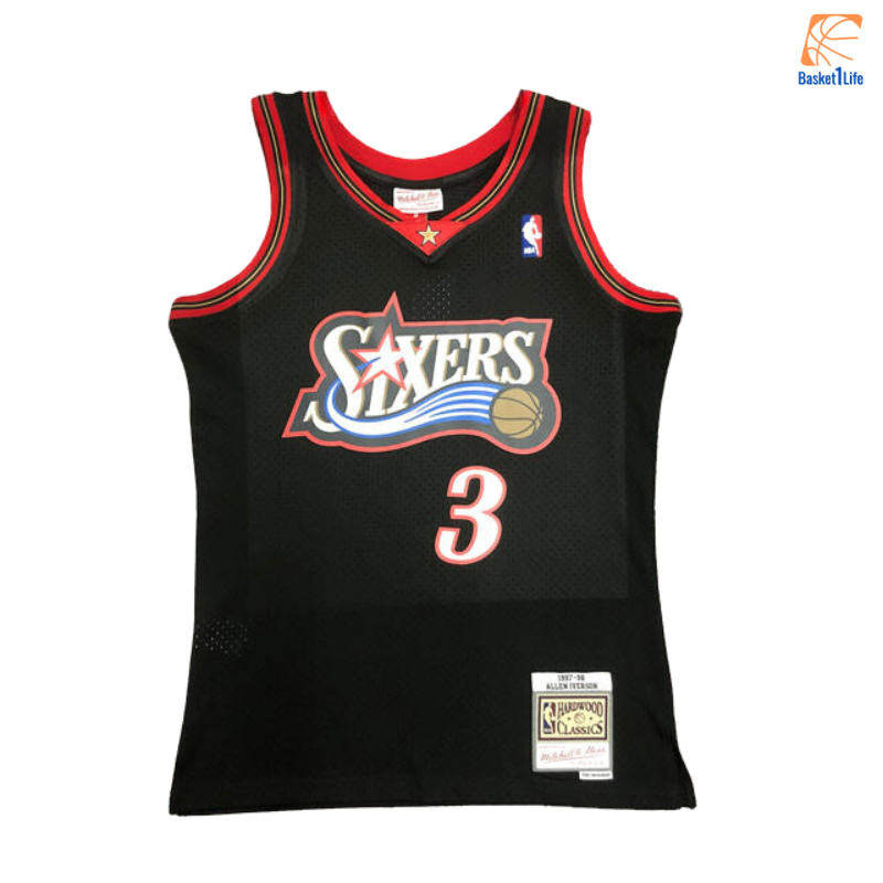 Swingman Allen Iverson Philadelphia 76ers 1997-98 Trikot