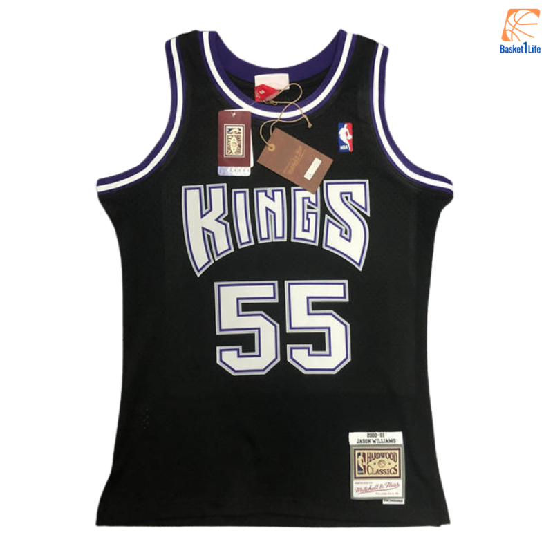 Swingman-Trikot Sacramento Kings Road 2000-01 Jason Williams