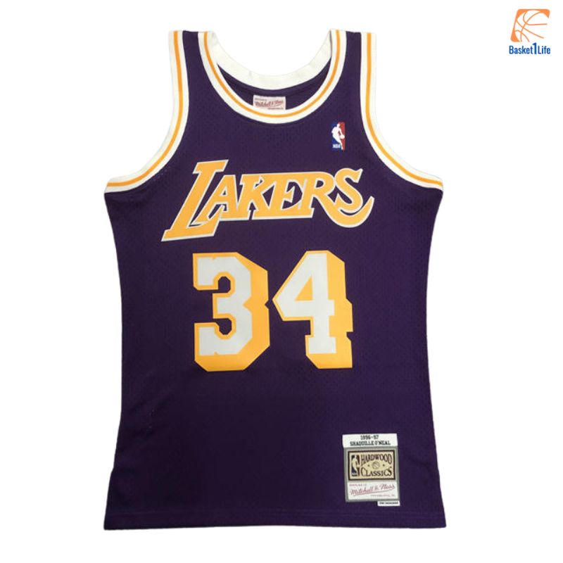 Swingman-Trikot Los Angeles Lakers Road 1996-97 Shaquille O'Neal