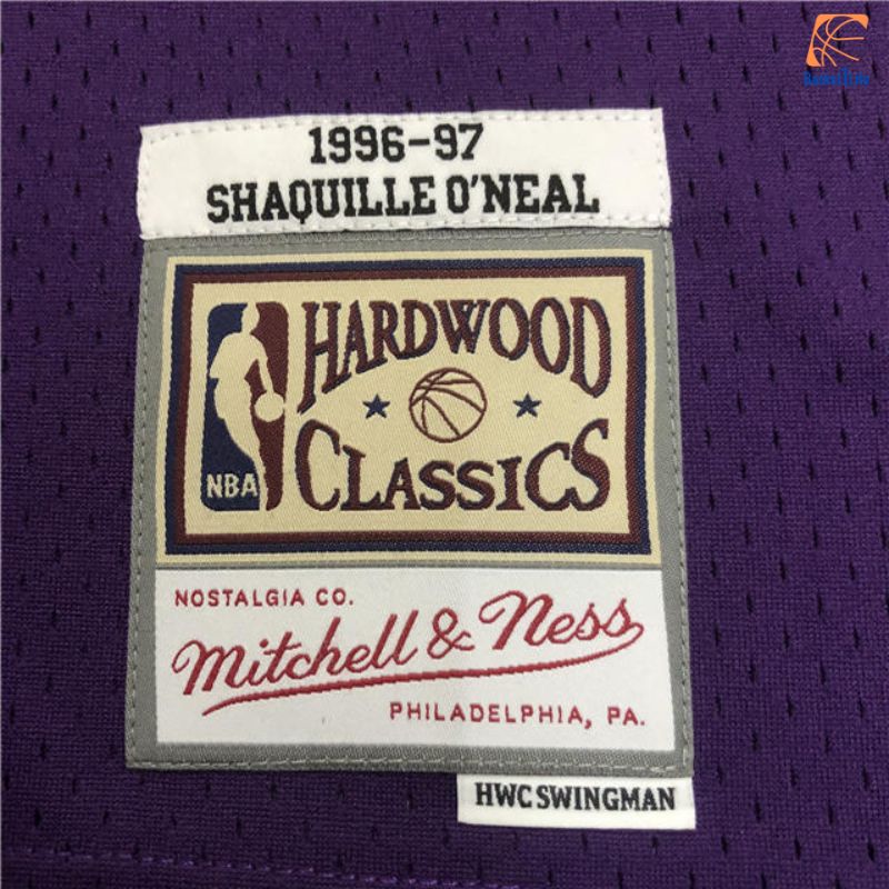 Swingman-Trikot Los Angeles Lakers Road 1996-97 Shaquille O'Neal