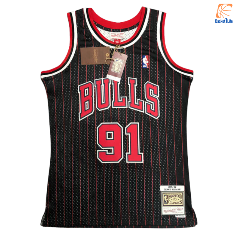 Swingman Dennis Rodman Chicago Bulls 1995-96 Trikot
