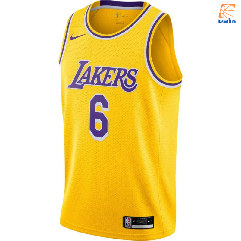 NBA-Trikot Lebron James Los Angeles Lakers Icon Edition 2020