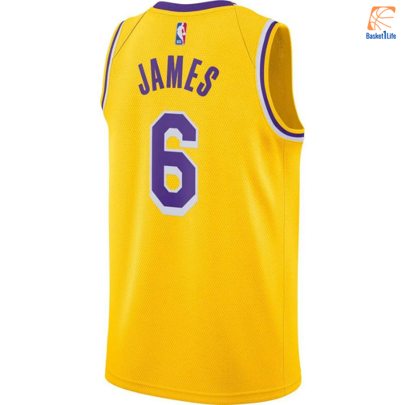 NBA-Trikot Lebron James Los Angeles Lakers Icon Edition 2020