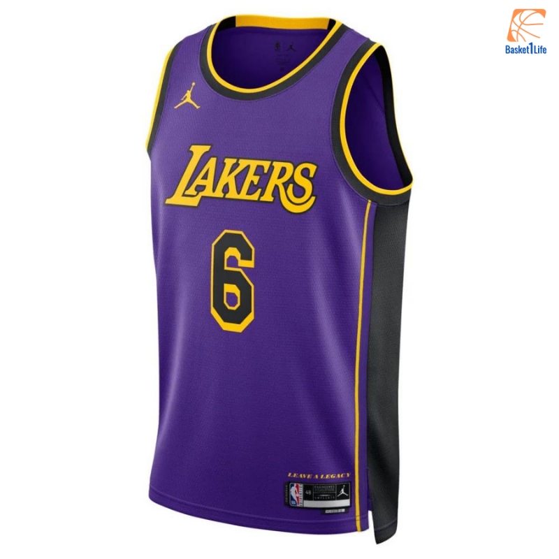 NBA-Trikot Lebron James Los Angeles Lakers Jordan Statement Edition 2022-23