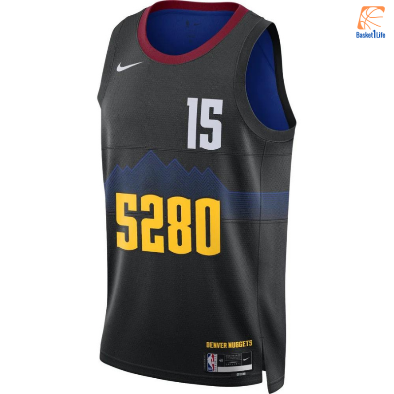 NBA-Trikots von Nikola Jokic und Denver Nuggets, Nike City Edition
