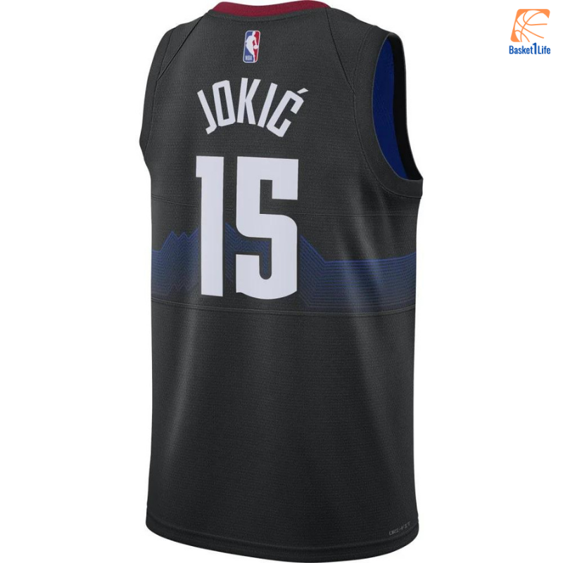 NBA-Trikots von Nikola Jokic und Denver Nuggets, Nike City Edition