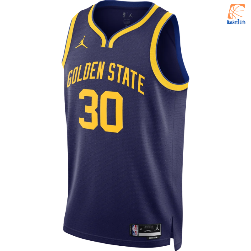 NBA-Trikot von Stephen Curry, Golden State Warriors, Jordan Statement Edition