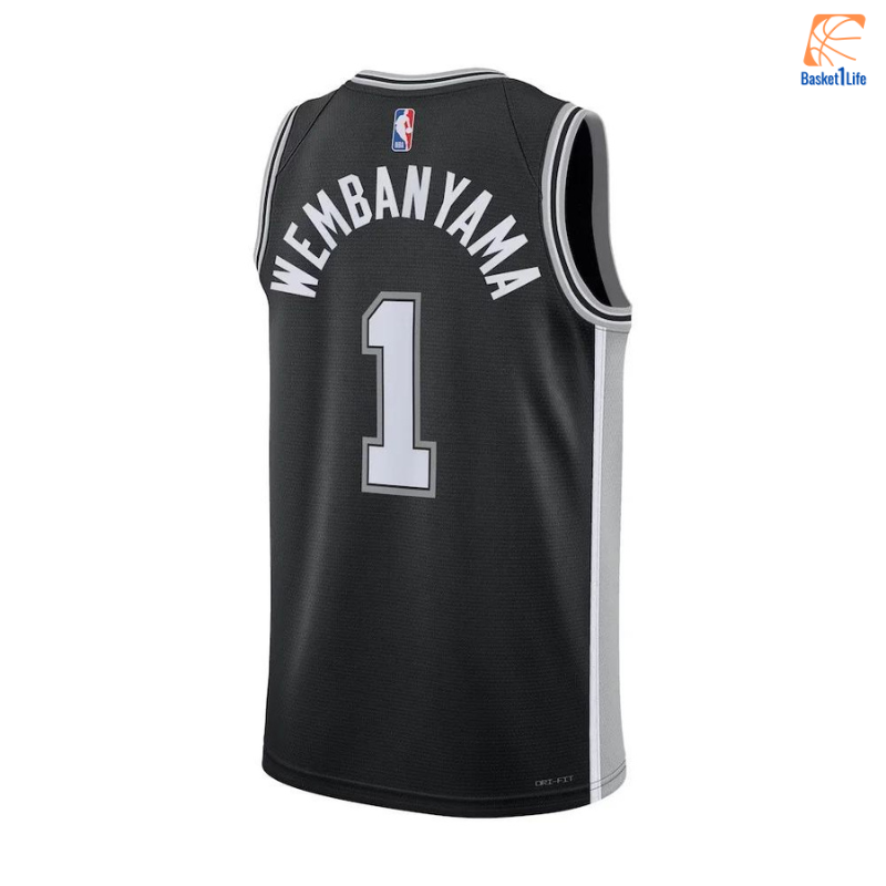 NBA-Trikot von Victor Wembanyama, San Antonio Spurs, Nike Icon Edition Swingman