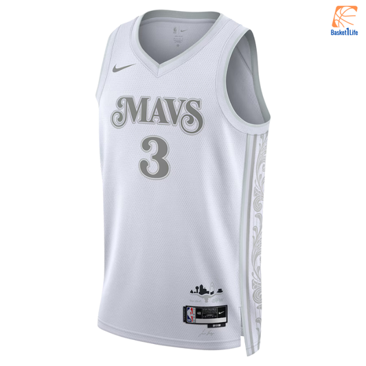 Dallas Mavericks 2024 Nike City Edition Swingman Trikot - Weiß - Anthony Davis 