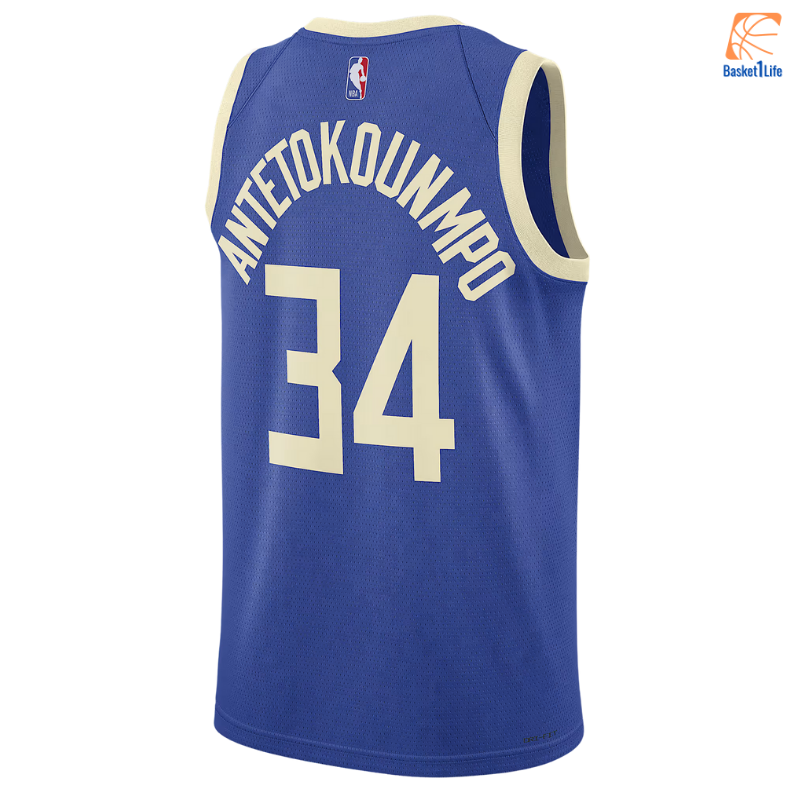 Giannis Antetokounmpo Milwaukee Bucks 2024/25 City Edition