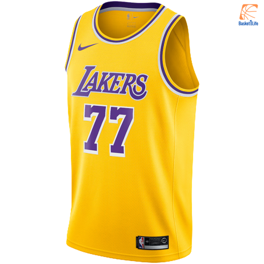 Los Angeles Lakers Nike Icon Edition Swingman-Trikot – Gold – Luka Dončić 
