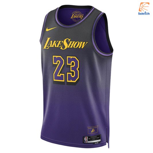 NBA 2024/25 City Edition Swingman-Trikot - LeBron James Los Angeles Lakers 