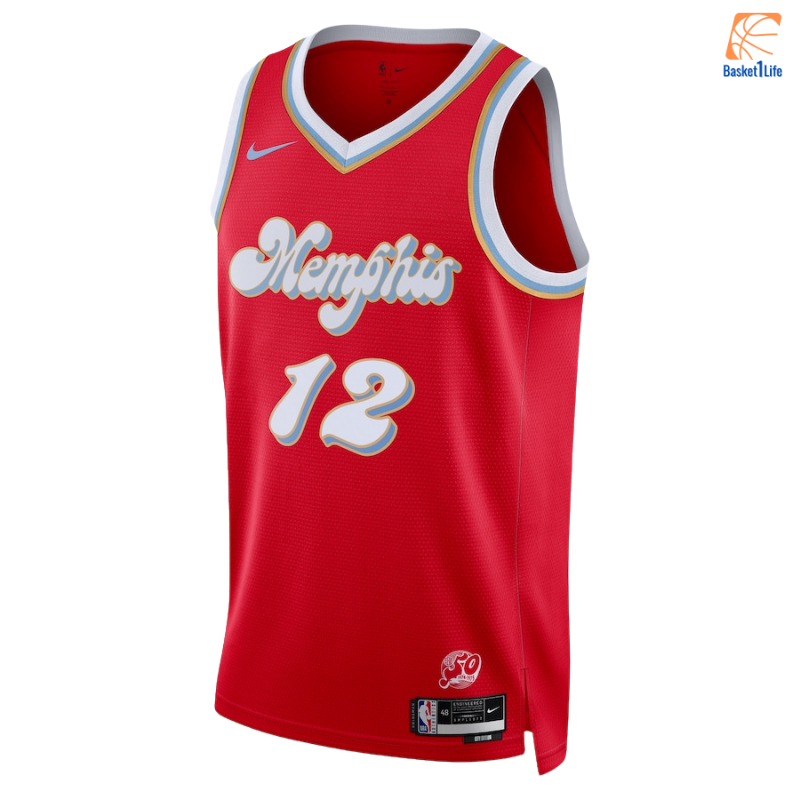 Memphis Grizzlies 2024 Nike City Edition Swingman Trikot - Rot - Ja Morant 