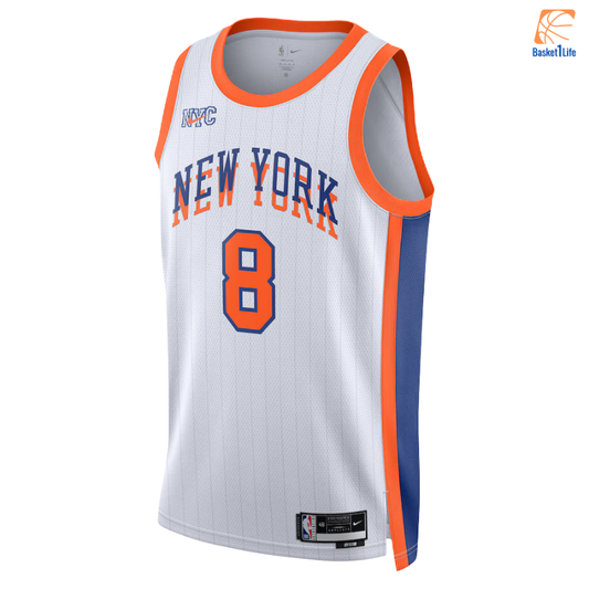 New York Knicks Nike City Edition Swingman Trikot 2024 - Weiß - OG Anunoby 