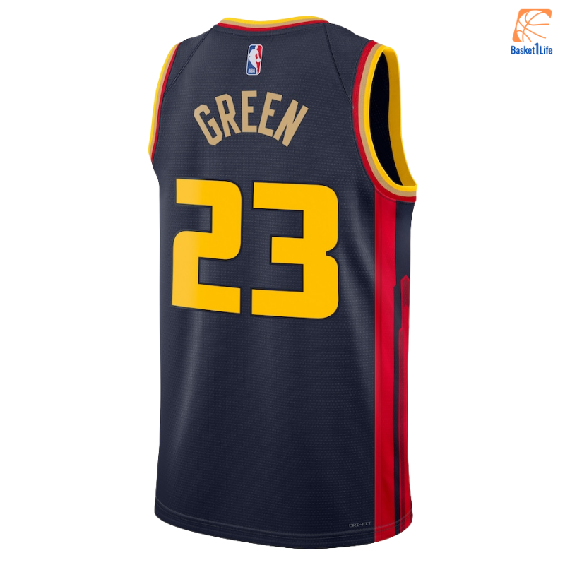 Golden State Warriors Nike City Edition Swingman Jersey 2024 - Navy - Draymond Green