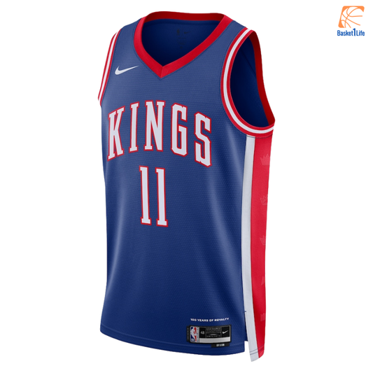 Sacramento Kings Nike City Edition Swingman Trikot 2024 – Blau – Domantas Sabonis 