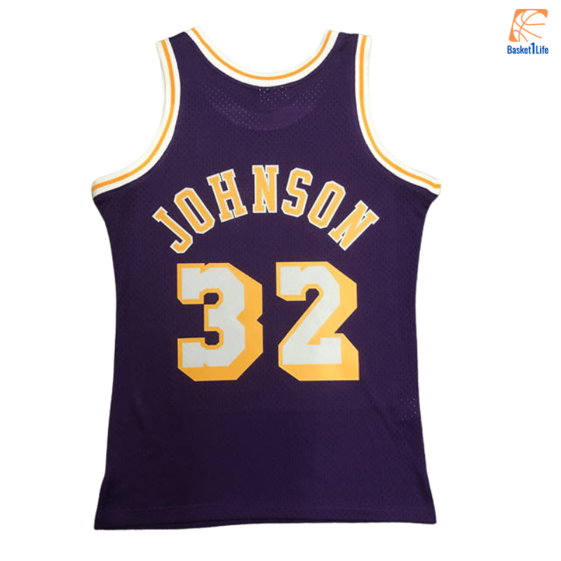 NBA Mitchell & Ness 1984-85 Magic Johnson Los Angeles Lakers Swingman