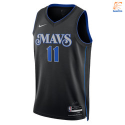 Nike City Edition Dallas Mavericks Swingman Jersey - Black - Kyrie Irving