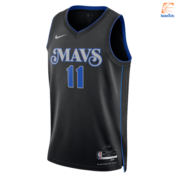 Maillot Swingman Nike City Edition Dallas Mavericks - Noir - Kyrie Irving