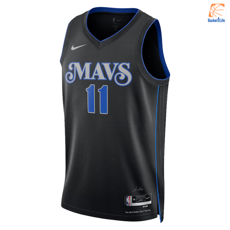 Maillot Swingman Nike City Edition Dallas Mavericks - Noir - Kyrie Irving