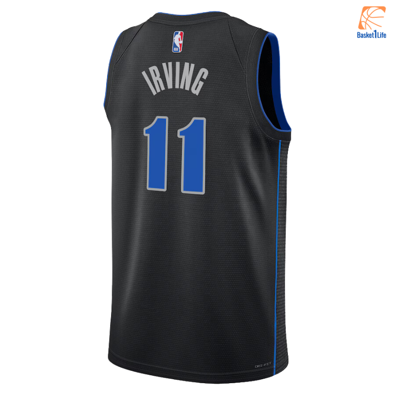 Nike City Edition Dallas Mavericks Swingman Jersey - Black - Kyrie Irving