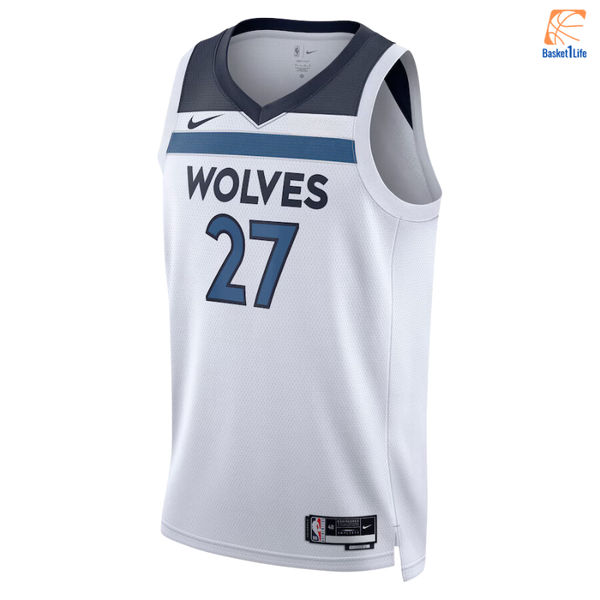 Maillot Swingman Nike Association Edition Minnesota Timberwolves - Blanc - Rudy Gobert