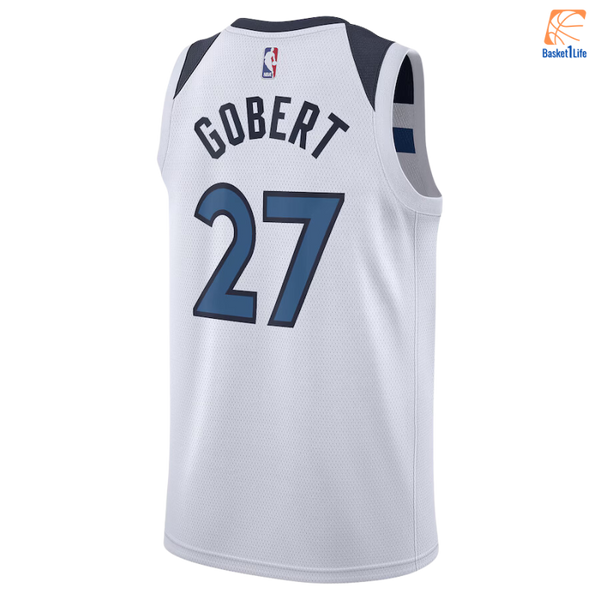 Maillot Swingman Nike Association Edition Minnesota Timberwolves - Blanc - Rudy Gobert