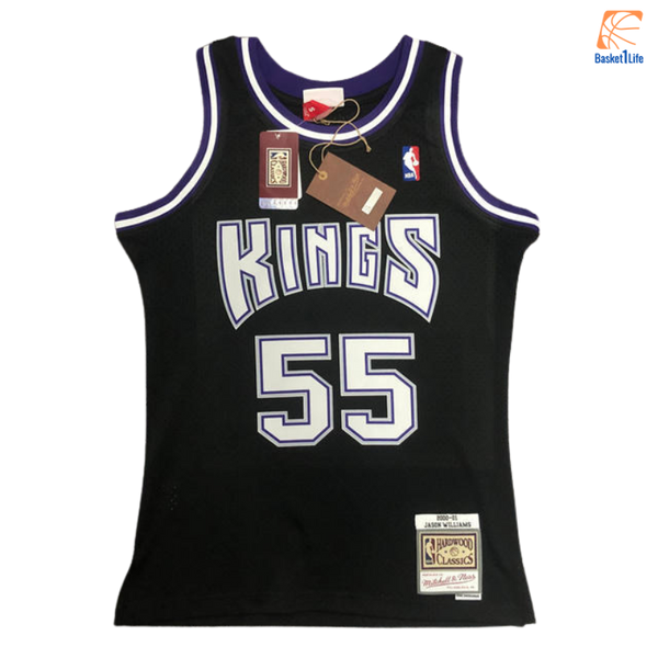 Swingman Jersey Sacramento Kings Road 2000-01 Jason Williams