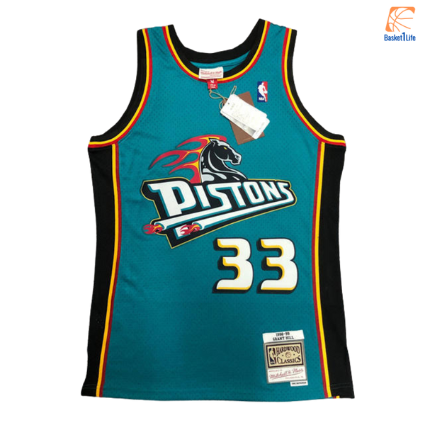 Swingman Jersey Detroit Pistons Road 1998-99 Grant Hill