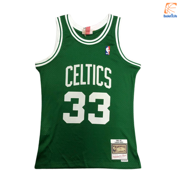 Swingman Jersey Boston Celtics Road 1985-86 Larry Bird