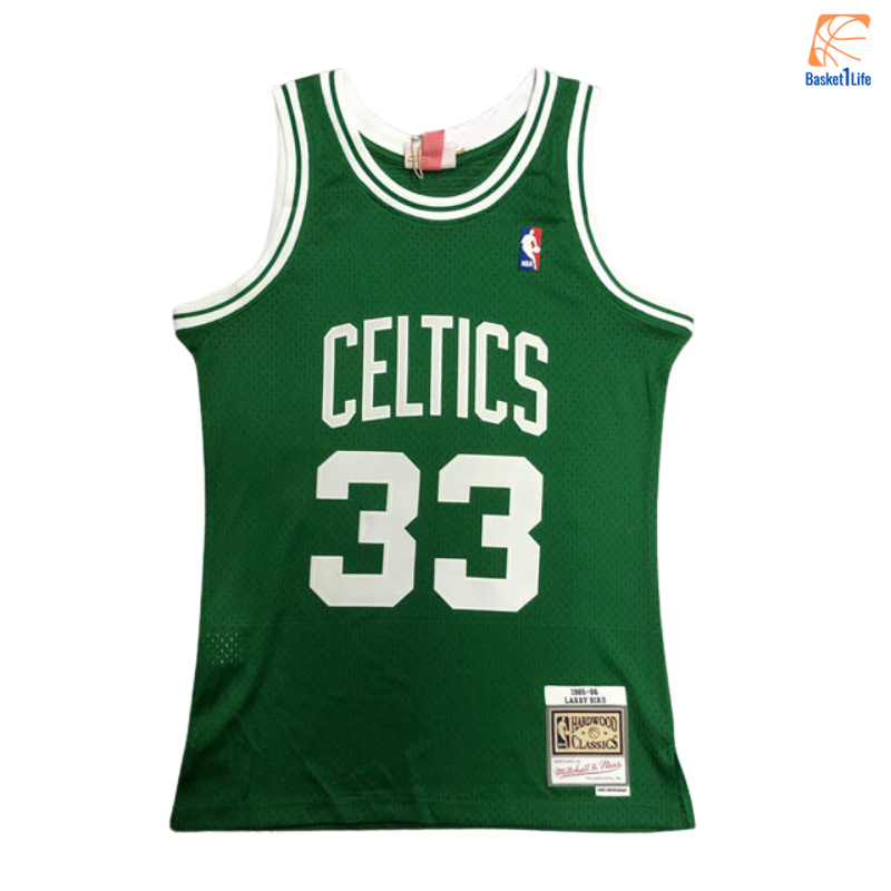 Swingman Jersey Boston Celtics Road 1985 86 Larry Bird Basket1life