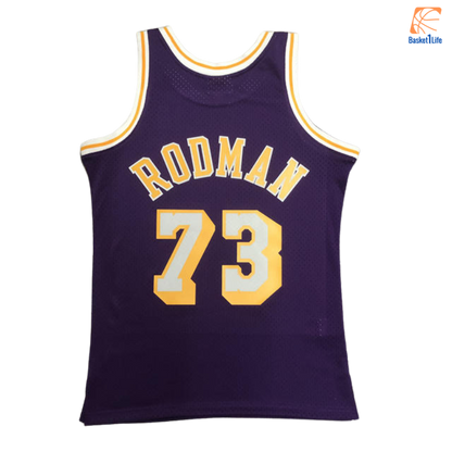 Swingman Dennis Rodman Los Angeles Lakers Road 1998-99 Jersey