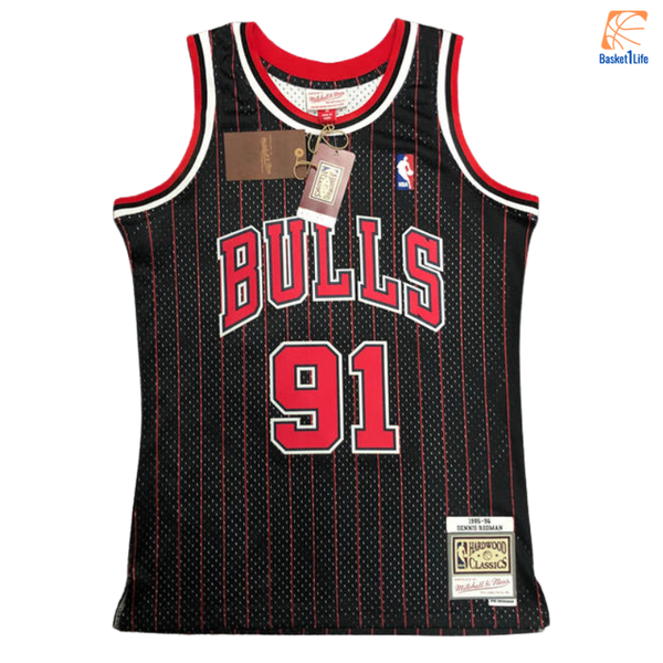 Swingman Dennis Rodman Chicago Bulls 1995-96 Jersey