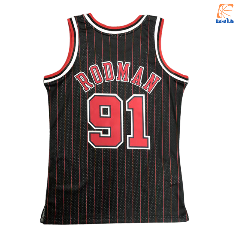 Swingman Dennis Rodman Chicago Bulls 1995-96 Jersey