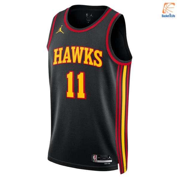 Maillot Atlanta hawks statement edition black Young Trae nba