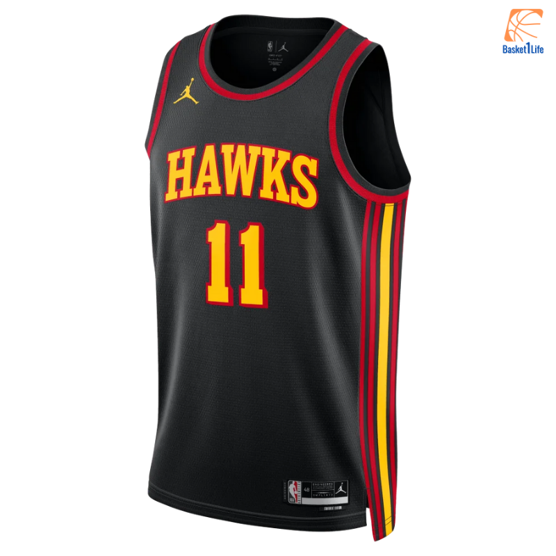 Maillot Atlanta hawks statement edition black Young Trae nba