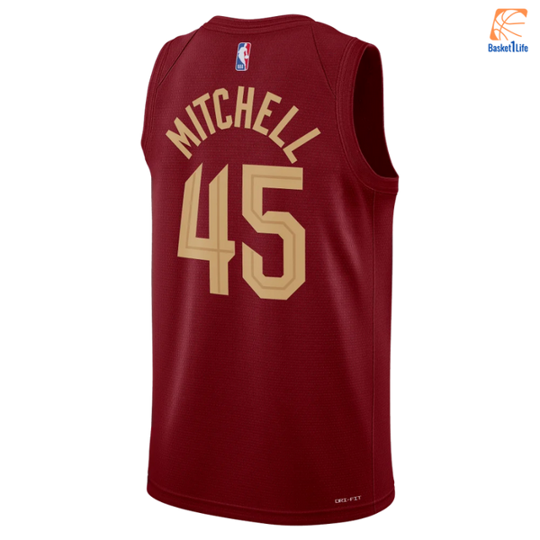 Maillot Nba Donovan Mitchell Cleveland Cavaliers Nike Icon Edition