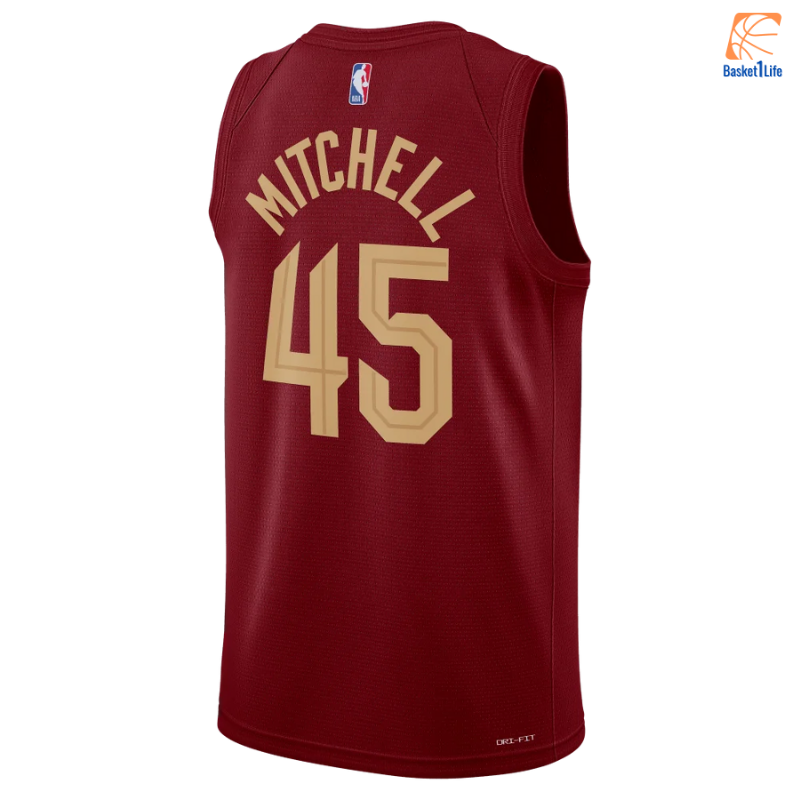 Maillot Nba Donovan Mitchell Cleveland Cavaliers Nike Icon Edition