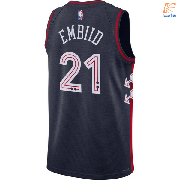 Nba Joel Embiid Philadelphia Sixers Nike City Edition Jersey 