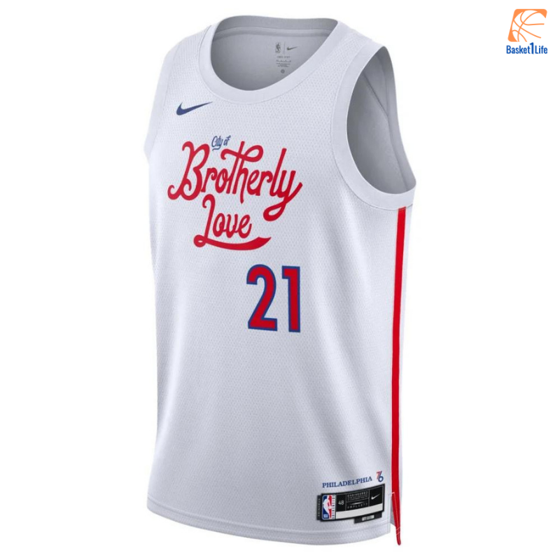Maillot Nba Joel Embiid Phildelphia 76ers Nike City Edition Swingman 2 Basket1life