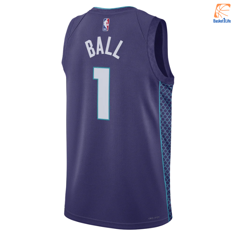 Maillot Nba Lamelo Ball Charlotte Hornets Jordan Statement Edition Basket1life