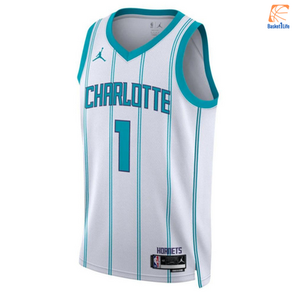 Maillot Nba Lamelo Ball Charlotte Hornets Jordan Association Edition 2023 