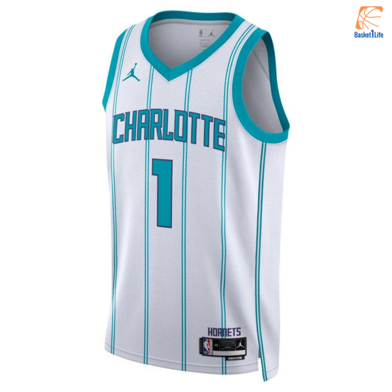 Maillot Nba Lamelo Ball Charlotte Hornets Jordan Association Edition 2023