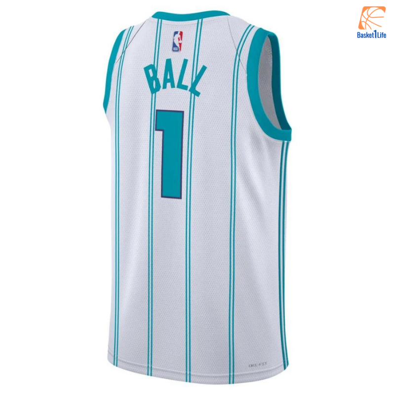 Maillot Nba Lamelo Ball Charlotte Hornets Jordan Association Edition 2023 